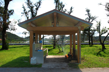 明地原公園キャンプ場（伊是名村）