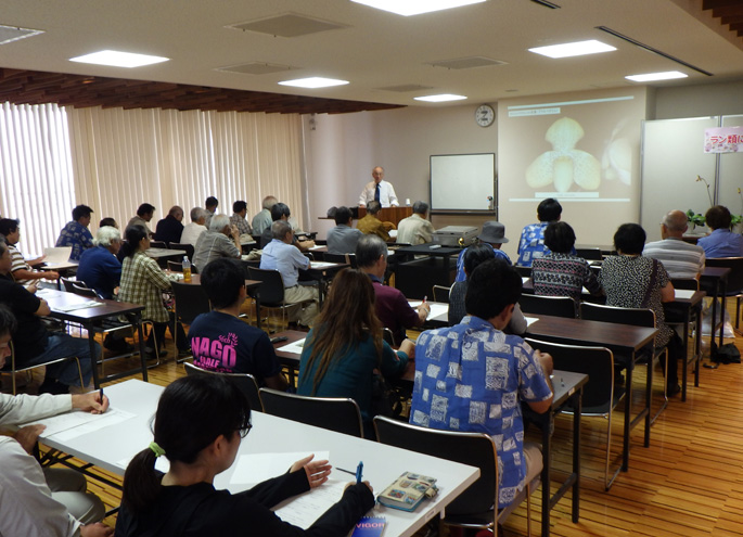 去年の講演会の様子