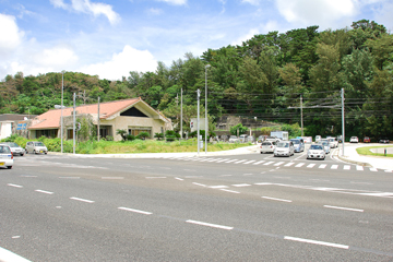 やんばる路のオアシス「道の駅」許田　道路情報ターミナル